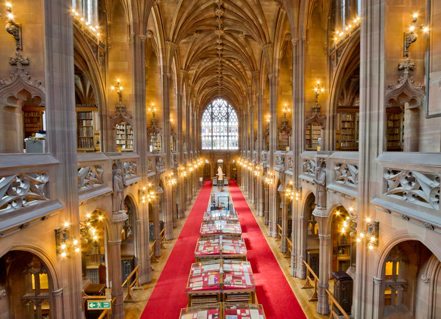 Discover the stunning architecture of John Rylands Library in Manchester, a historic gem.